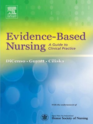 cover image of Evidence-Based Nursing